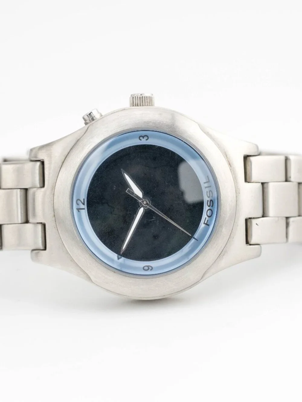 Fossil Kaleido LI2081 Stainless Steel Quartz Analog Men's Watch New Battery